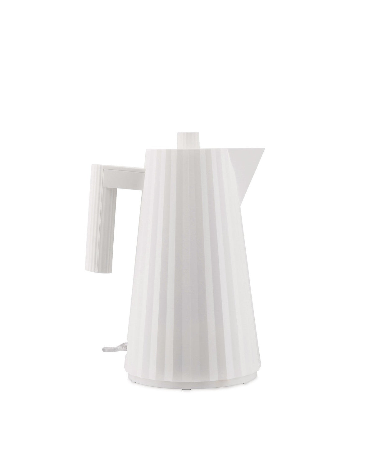 Alessi Mdl06/1w Plissè Hervidor Eléctrico Apagado, 100 Cl, Blanco