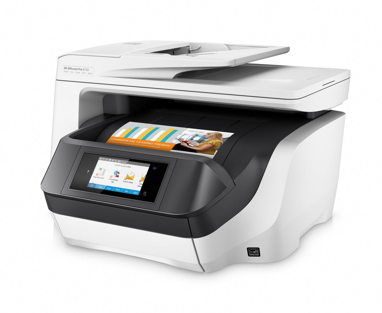 EAN 0889894310675 - HP OfficeJet Pro 8730 All-in-One Printer Inyección de tinta térmica A4 2400 x 1200 DPI 24 ppm imagen 3