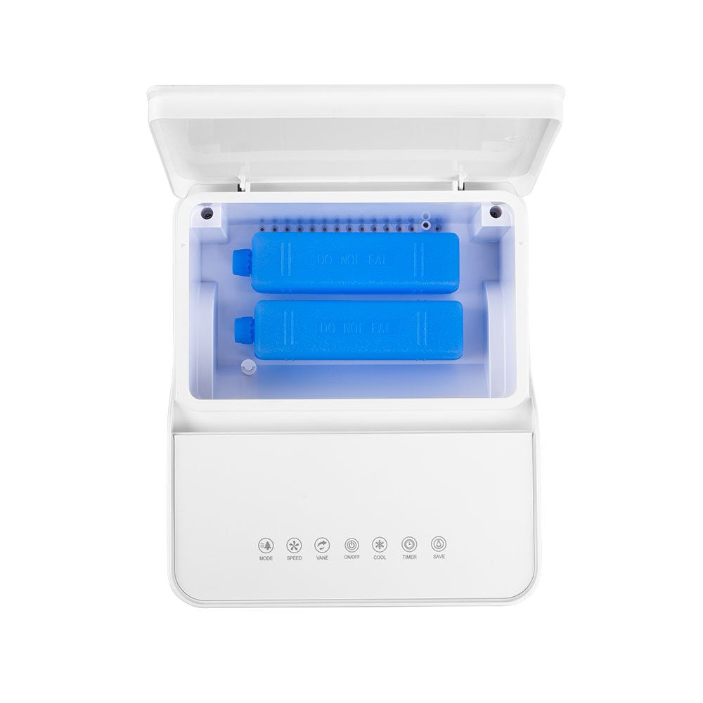 Orbegozo Air 37 Climatizador 3 En 1 Purifica, Humidifica Y Refresca - Potencia 65w - Display Digital - Temporizador 12h