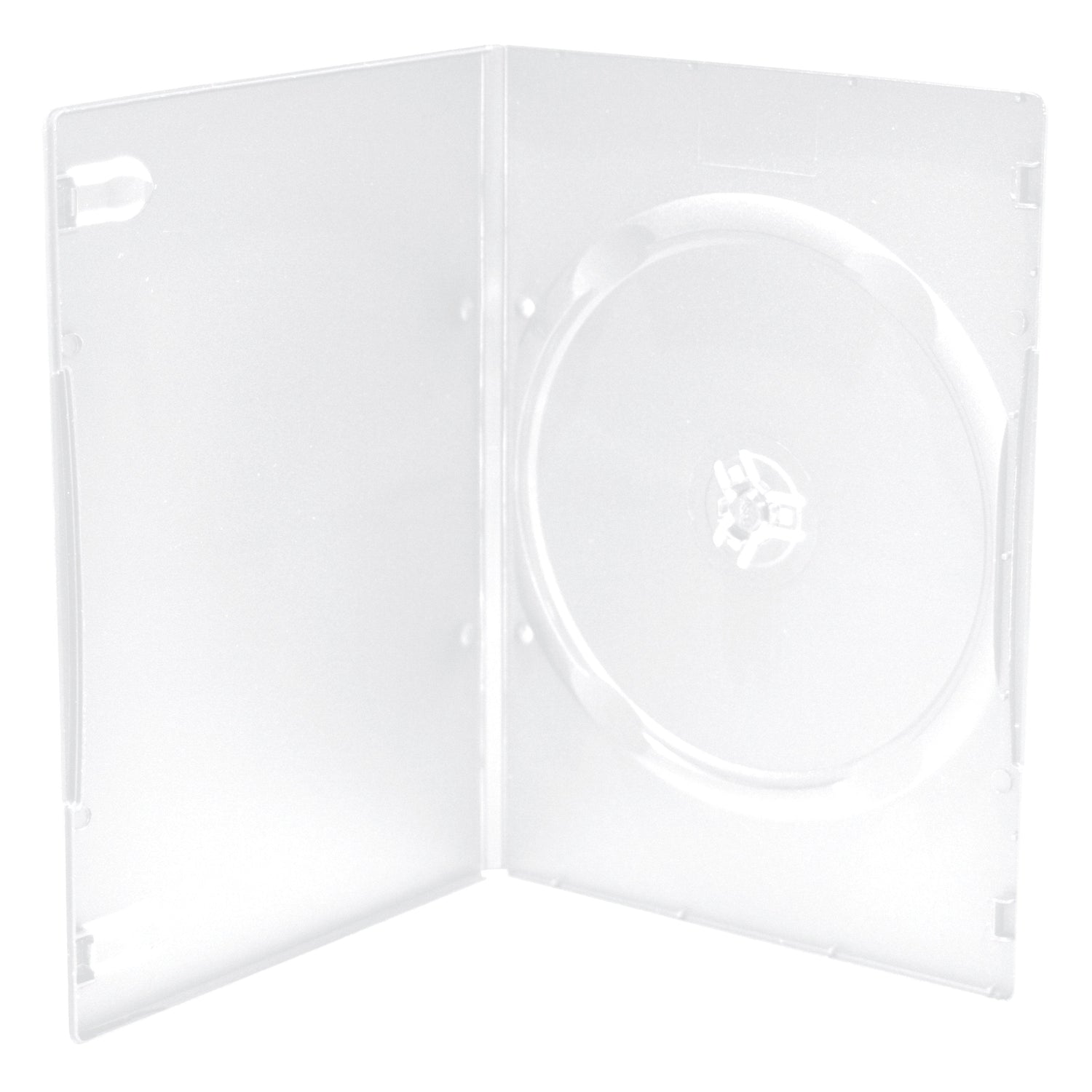 Mediarange Dvd-Leerhülle Schmal Para 1 Dics 7mm Transparentee