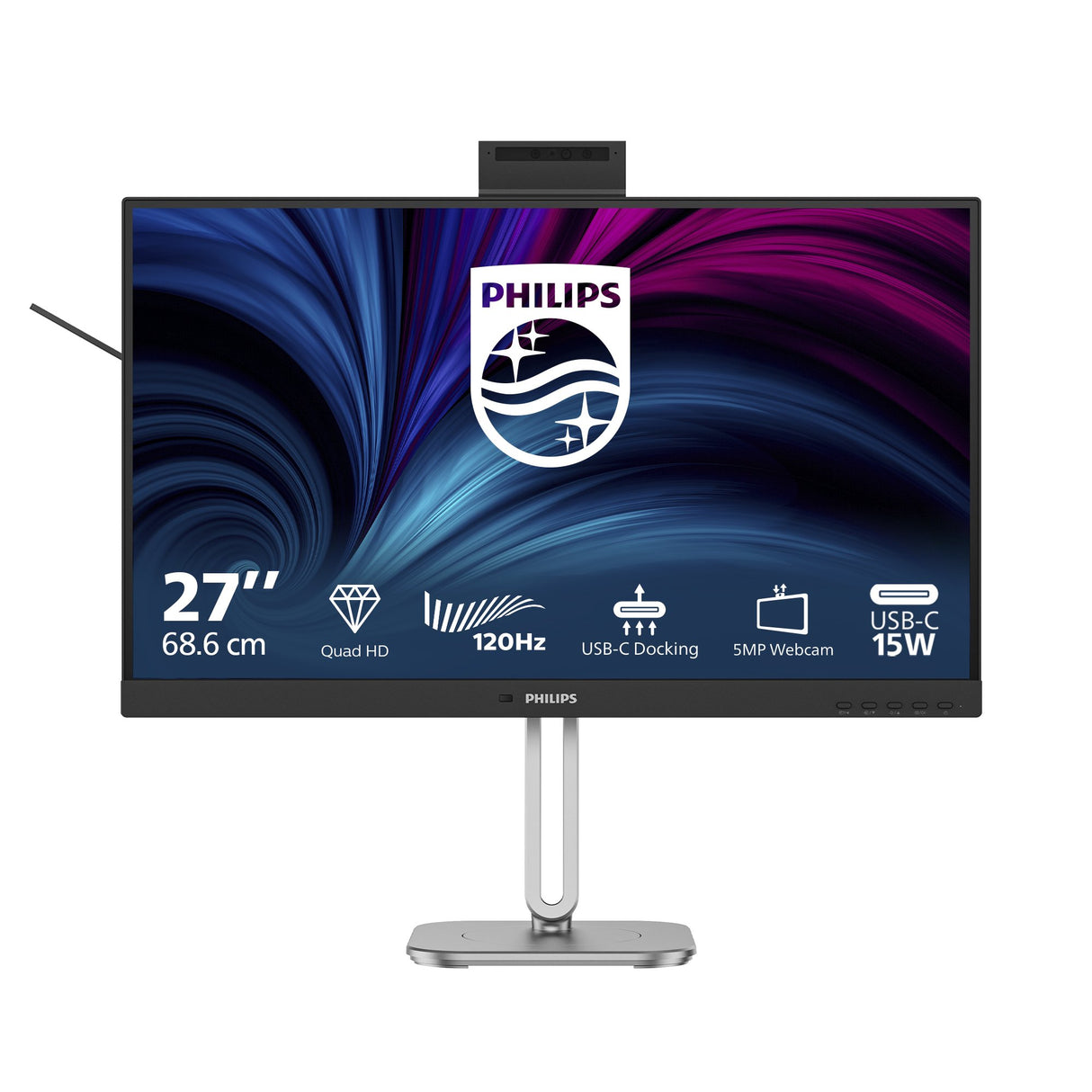 EAN 8721038007282 - Philips 4000 series 27B2U4601H/00 pantalla para PC 68,6 cm (27") 2560 x 1440 Pixeles Quad HD LCD Negro imagen 1