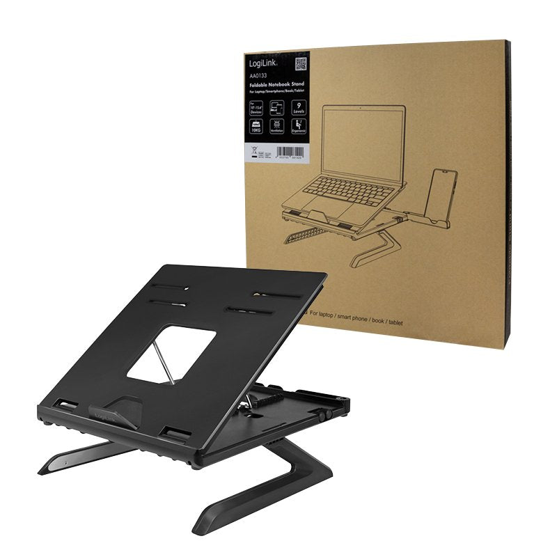 EAN 4052792061420 - LogiLink AA0133 soporte para ordenador portátil Negro 40,6 cm (16") imagen 10