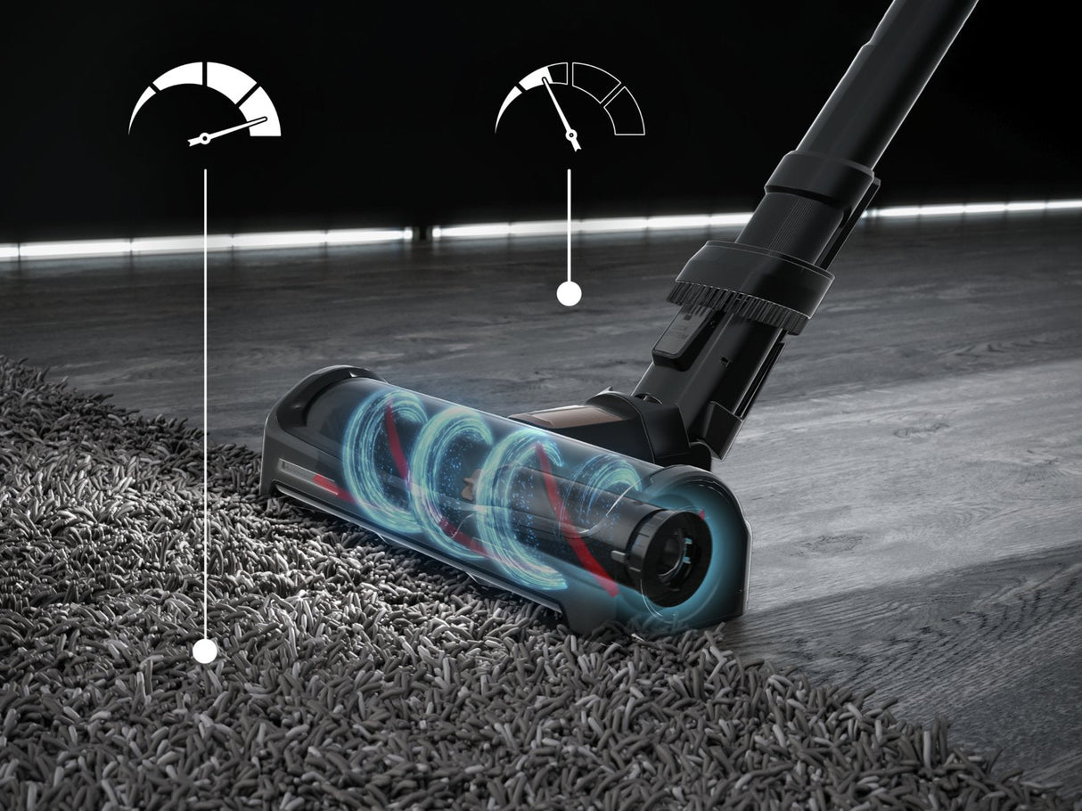 Aspiradora Tefal Ty99f1 X-Force Flex, Mango 2 En 1, Autonomía 80 Min, Negra