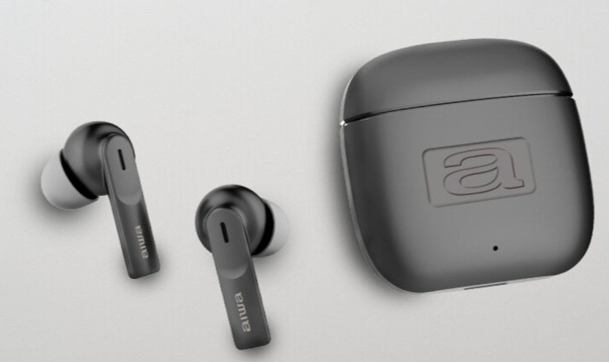 Auriculares Aiwa Ebtw-200 Black Inear True Wireless