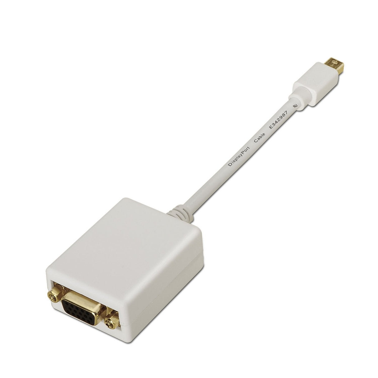 Aisens Conversor Mini Displayport A Svga - Mdp/M-Svga Hembra - 15cm - Blanco