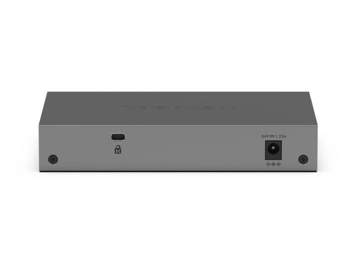 EAN 0606449174694 - NETGEAR GS105P No administrado Gigabit Ethernet (10/100/1000) Energía sobre Ethernet (PoE) Montaje en par imagen 5