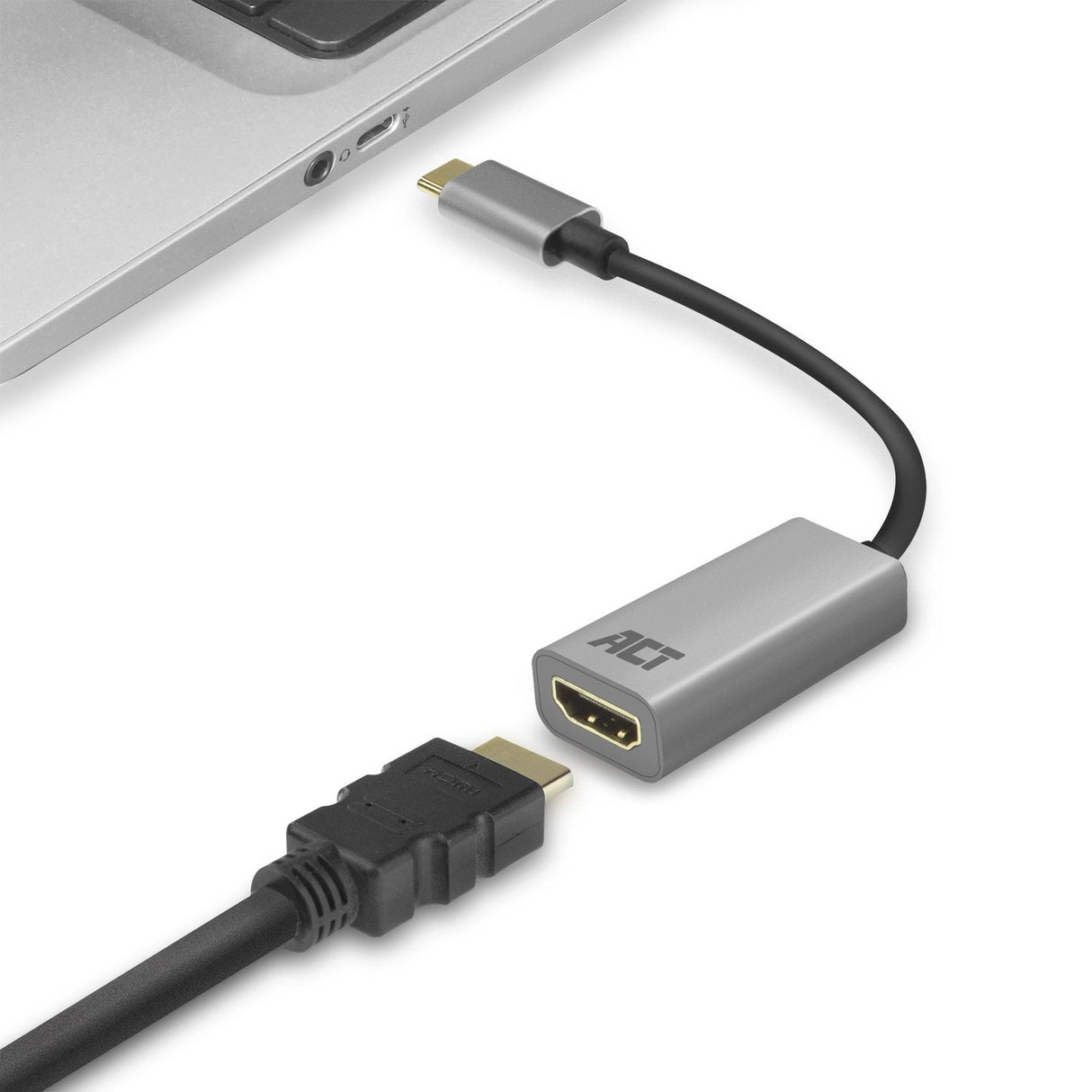 Adaptador Usb-C Hdmi 4k 0,15 M Aluminioconvertidor De Vídeo Y Audio De Usb-C A Hdmiresolución Máxima De 4096 X 2160 (4k) A 60 Hz