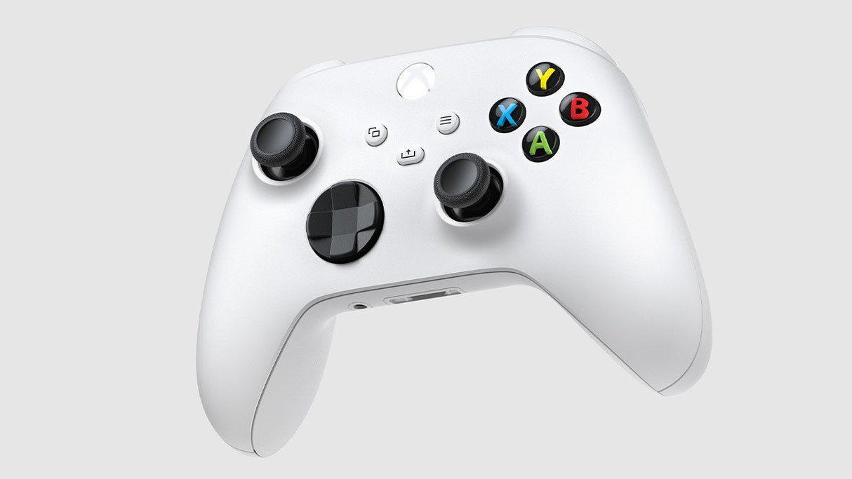 Microsoft Xbox Series X/S Wireless Controller (Qas/Qat/Qau/Qua) Gamepad, Robot White Eu