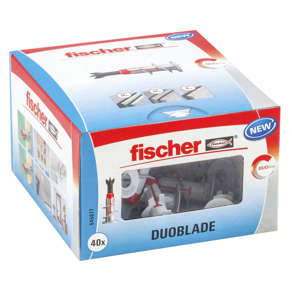 Anclaje Fischer Para Placas De Yeso Duoblade 545677