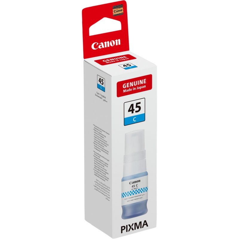 Canon Gi45 Cyan Botella De Tinta Original - Gi45c/6285c001