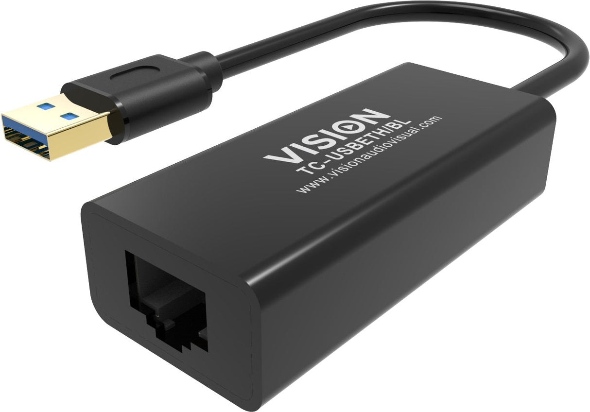 Vision Tc-Usbeth/Bl Adaptador Y Tarjeta De Red Ethernet