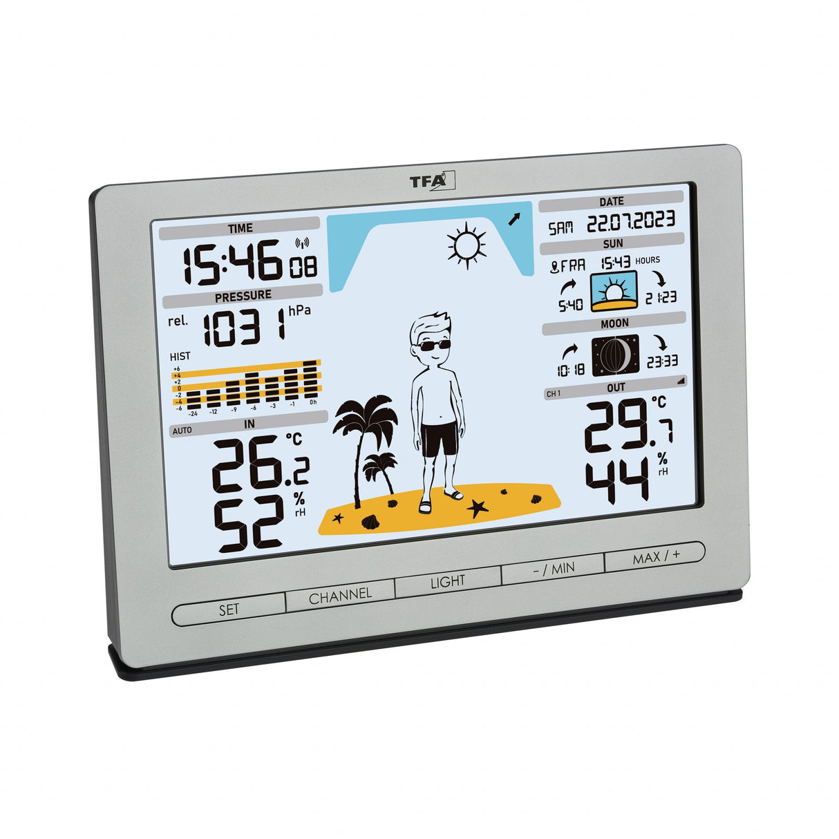 EAN 4009816039309 - TFA-Dostmann Meteo Jack Plata Batería imagen 1