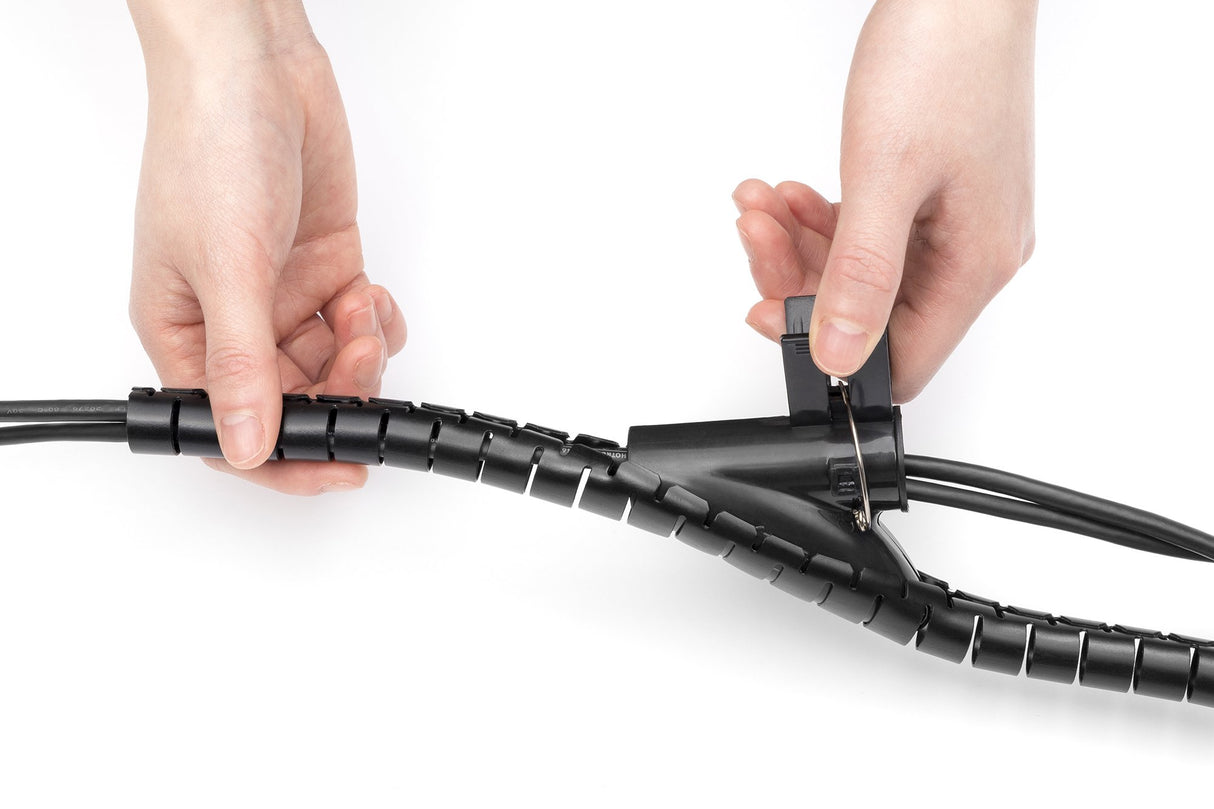 EAN 4016032464136 - Digitus DA-90508 organizador de cables Escritorio/pared Negro 1 pieza(s) imagen 5