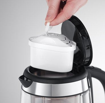 EAN 4008496939510 - Russell Hobbs Clarity tetera eléctrica 1,5 L 2200 W Acero inoxidable, Transparente imagen 3