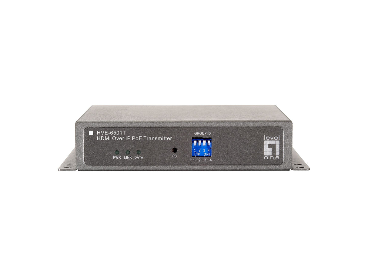 EAN 4015867174869 - LevelOne HVE-6501T extensor audio/video Transmisor de señales AV Gris imagen 4