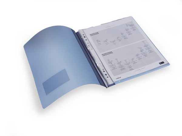 Carpeta Durable De Fastener Translúcida