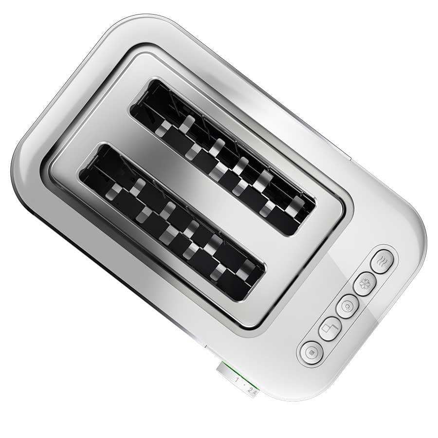 Tostadora Braun Grille-Pain Ht5015wh 13 2 Rebanada(S) 1000 W Gris, Blanco