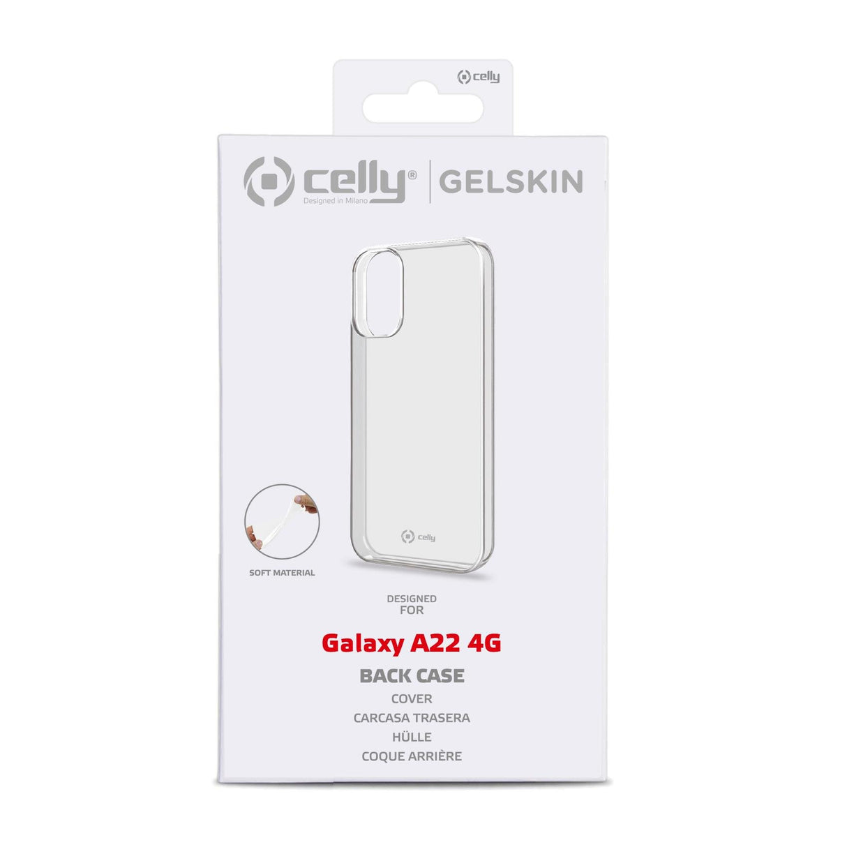 EAN 8021735189428 - Celly Gelskin funda para teléfono móvil 16,3 cm (6.4") Transparente imagen 4