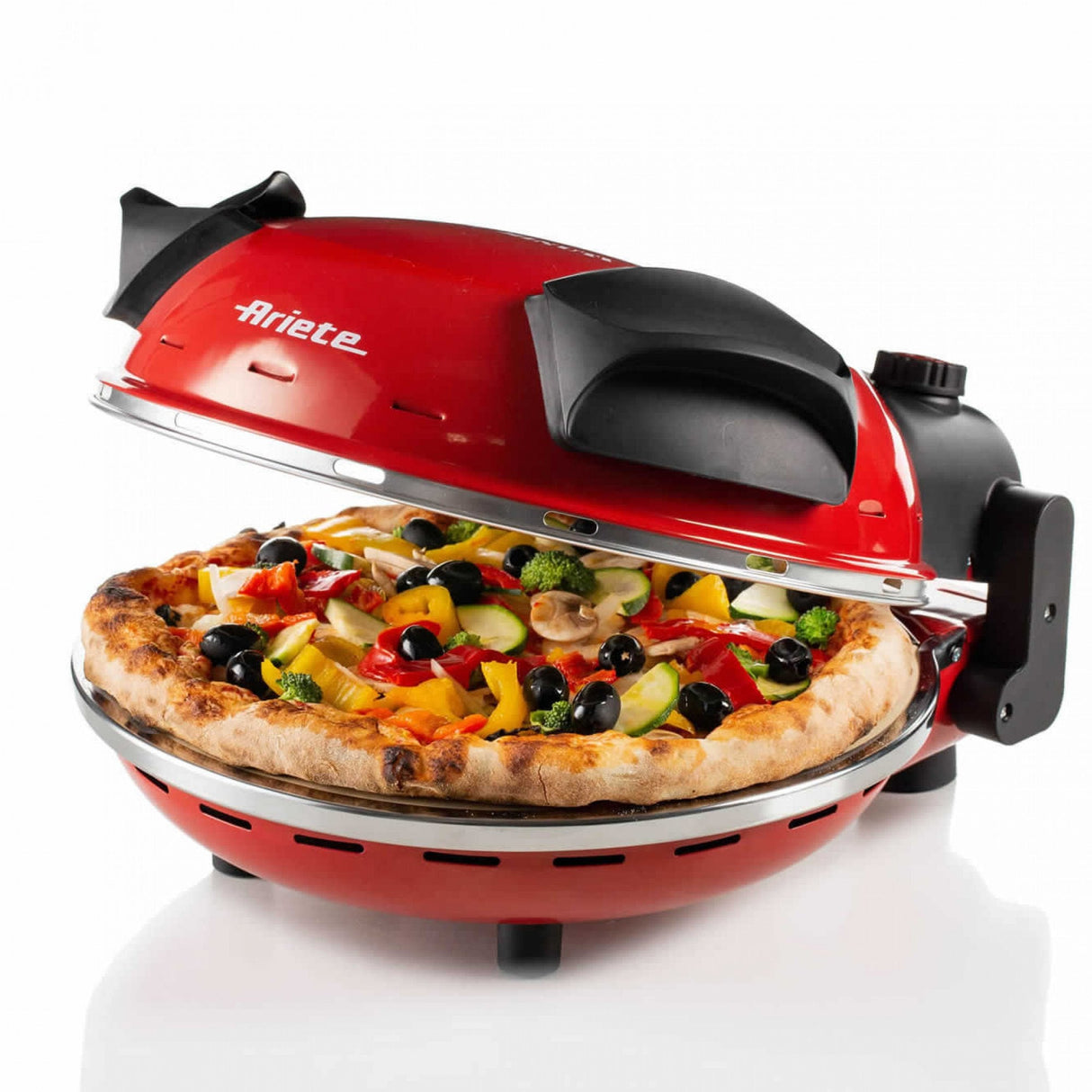 EAN 8003705116702 - Ariete 0909/10 fabricante de pizza y hornos 1 Pizza(s) 1200 W Rojo imagen 1