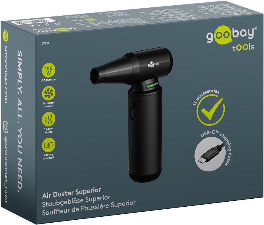 EAN 4040849778315 - Goobay 77831 aspirador de polvo eléctrico 180 W imagen 6