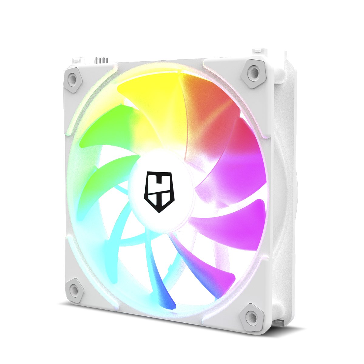 Nox Ventilador Hummer Easylink Argb Blanco Único