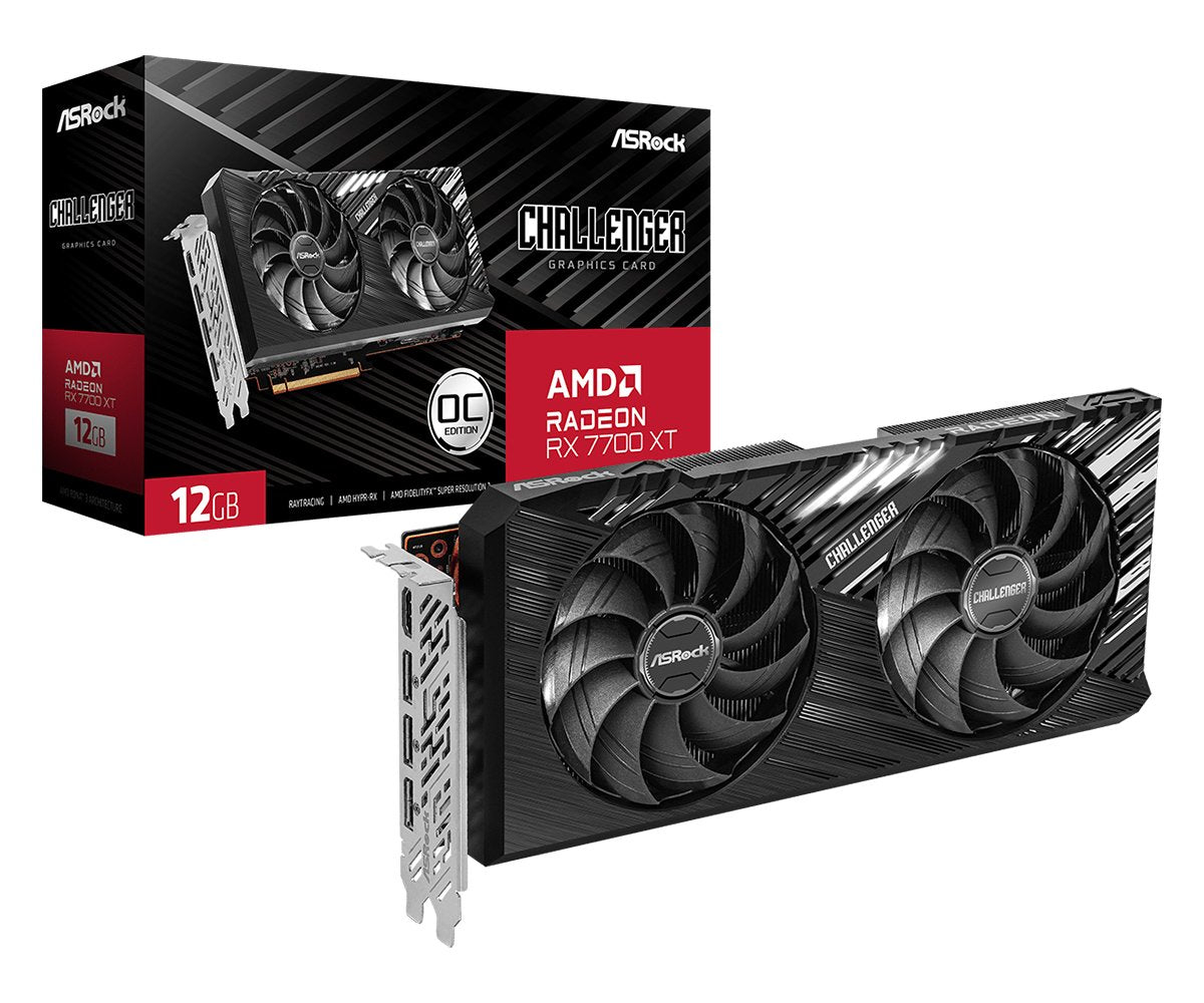 EAN 4710483943638 - Asrock Challenger Radeon RX 7700 XT AMD 12 GB GDDR6 imagen 6
