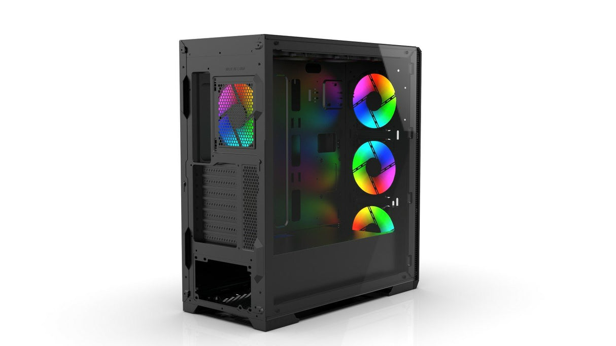 EAN 8681949014642 - Inca EMG-17XN carcasa de ordenador Midi Tower Negro imagen 4