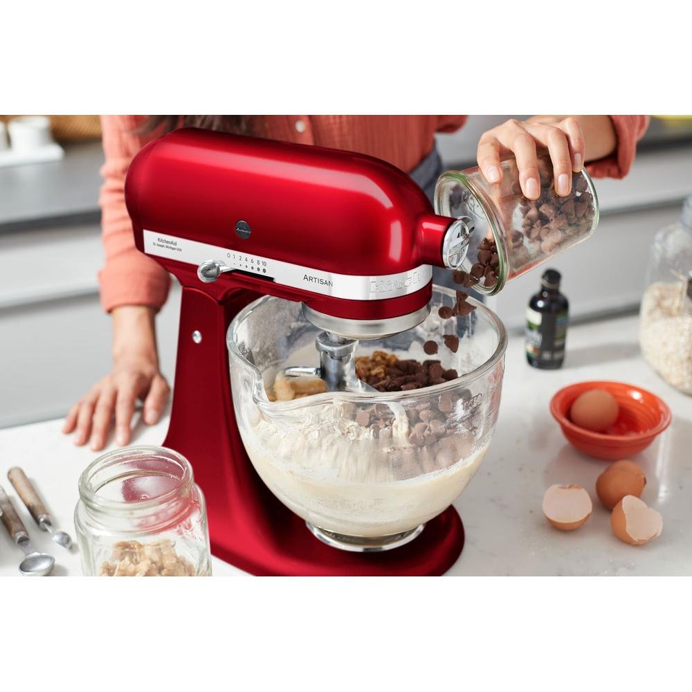Robot Kitchenaid Artisan 5ksm185ps De Cocina 300 W 4,8 L Rojo
