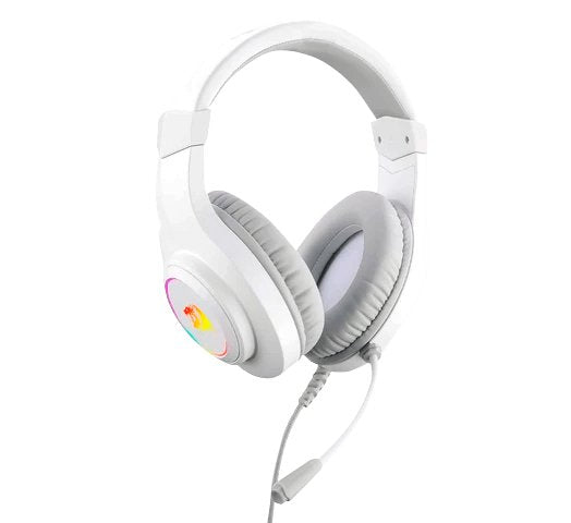 Redragon Hylas Auricular Gaming Rgb 3.5mm Micrófono Blanco