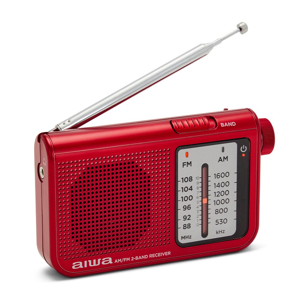 Radio Portátil Aiwa Rs 55 Rojo