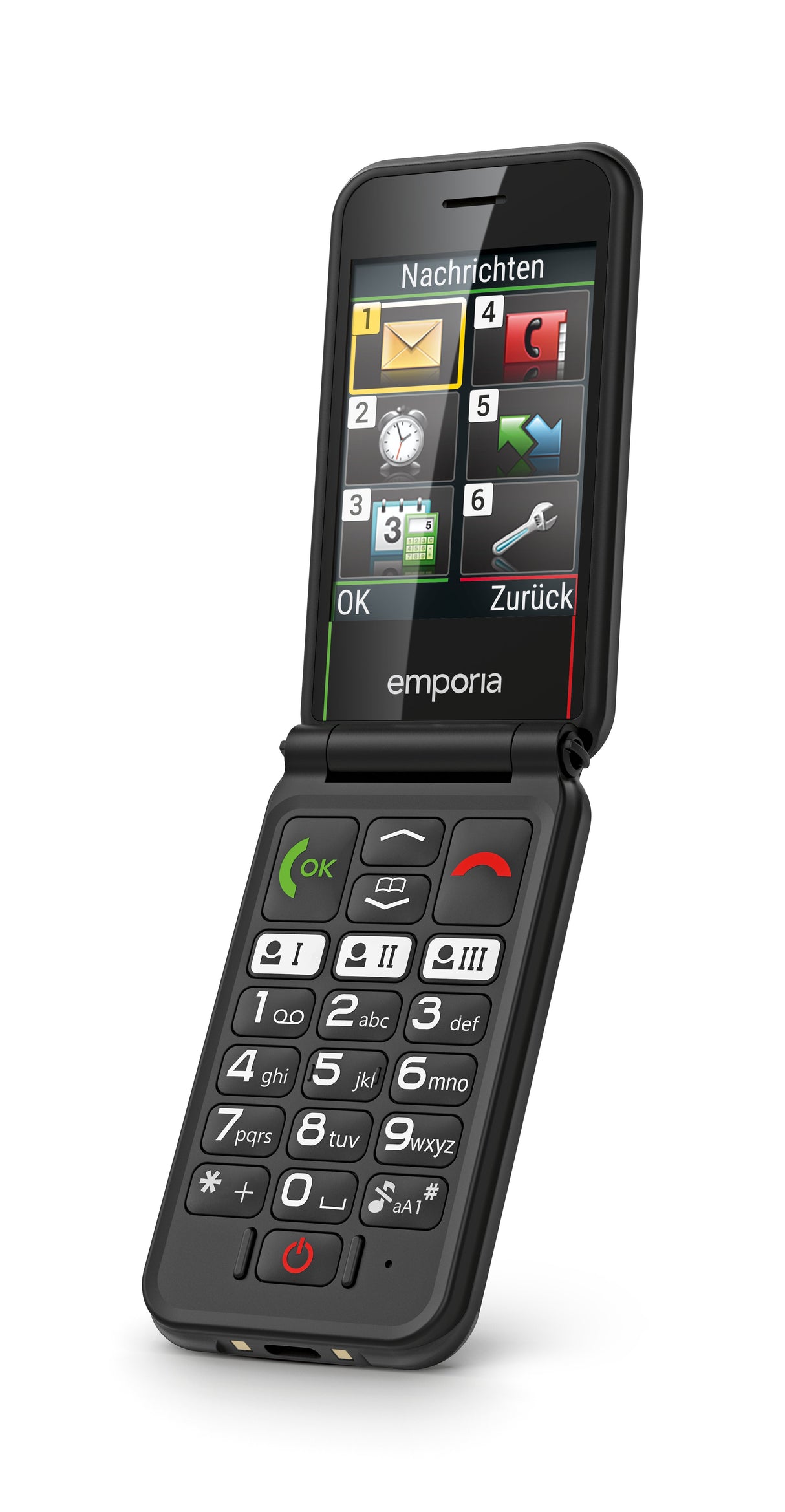 EAN 9005613168872 - Emporia SIMPLICITYglam 7,11 cm (2.8") 106 g Blanco Teléfono para personas mayores imagen 17