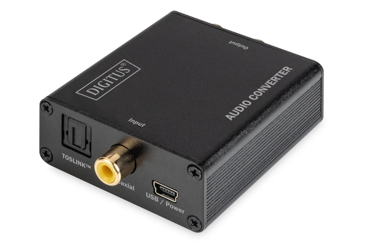 EAN 4016032459019 - Digitus DS-40138 convertidor de audio Negro imagen 1