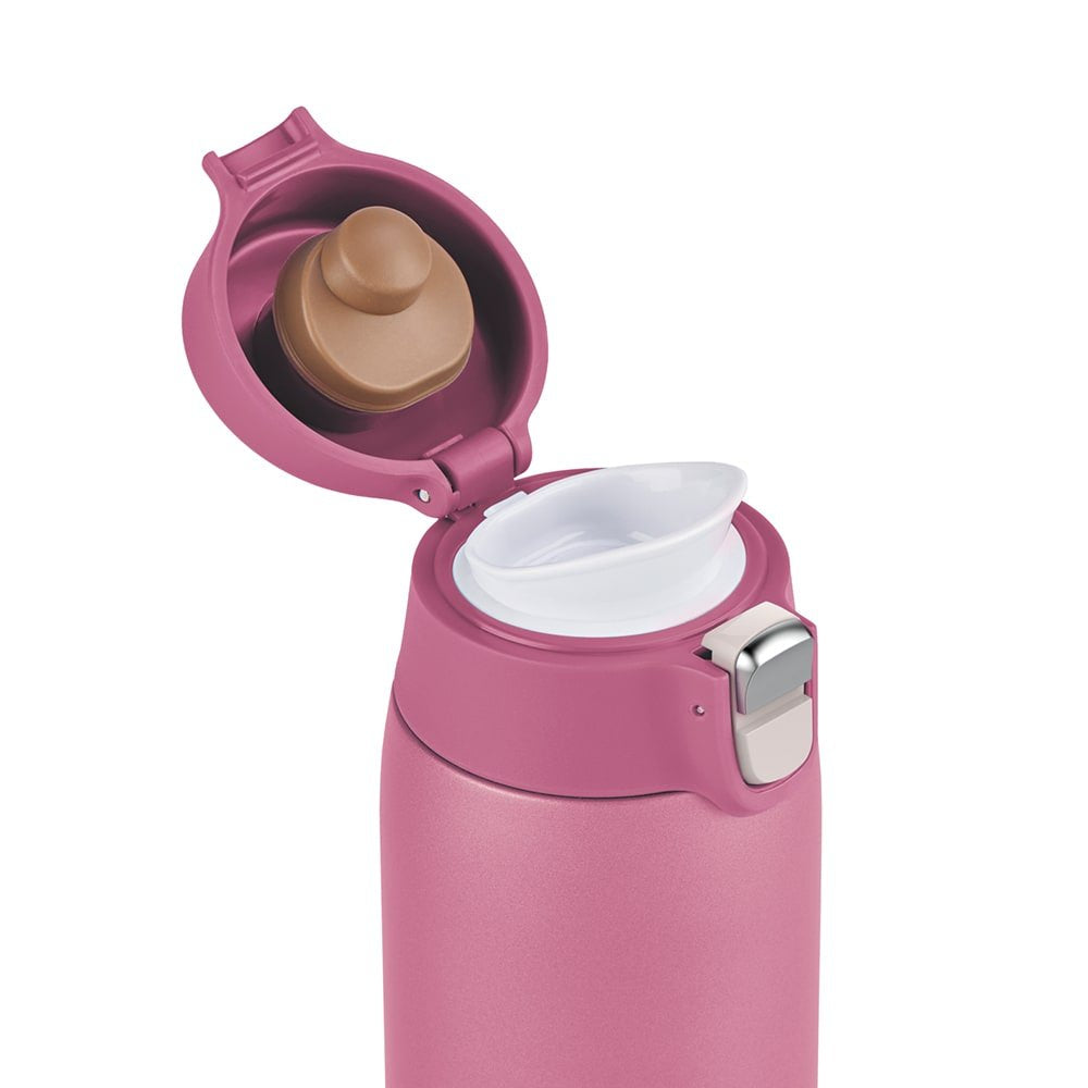 Emsa Travel Mug Taza Térmica Ligera 0,4 Litros Rosa, Tapa Abatible N2151100