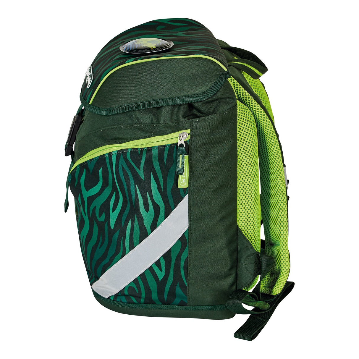 Herlitz Softlight Plus Jungle Juego De Mochila Escolar Niño Poliéster Verde, Oliva