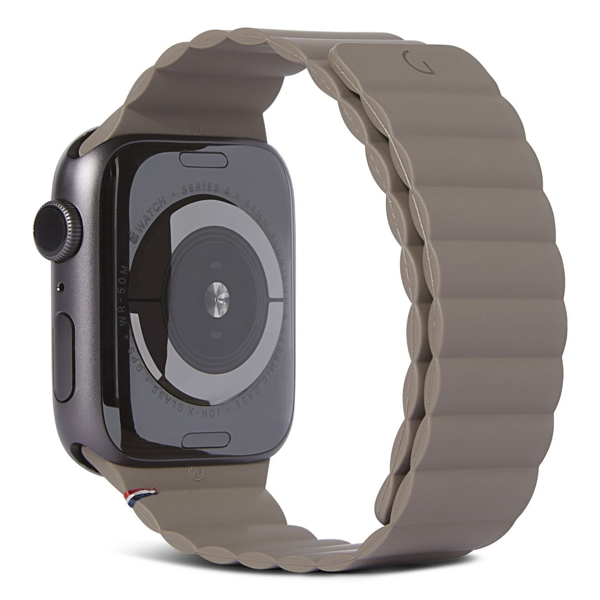 Decoded Silicon Magnet Tract. Strap Lite 38/40/41mm Dk Taupe