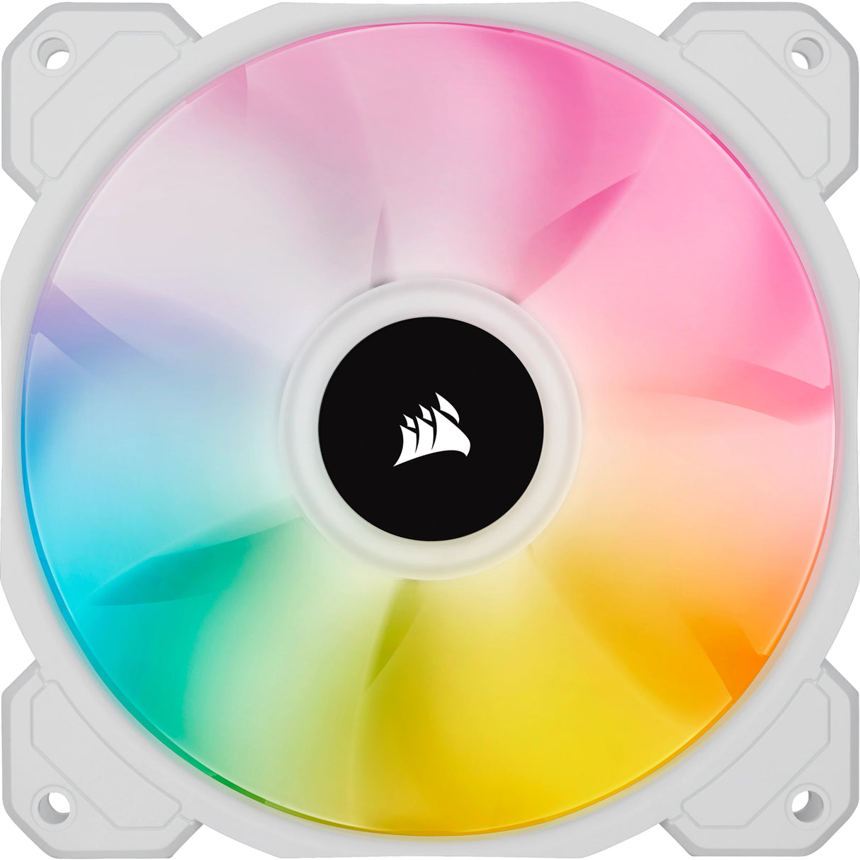 EAN 0840006637776 - Corsair SP120 RGB ELITE Carcasa del ordenador Ventilador 12 cm Blanco 3 pieza(s) imagen 6