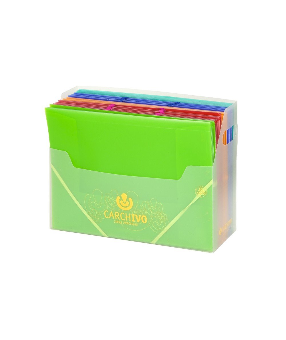 Carchivo Carpeta C/Gomas Y Solapas Folio Pp C/Surtidos