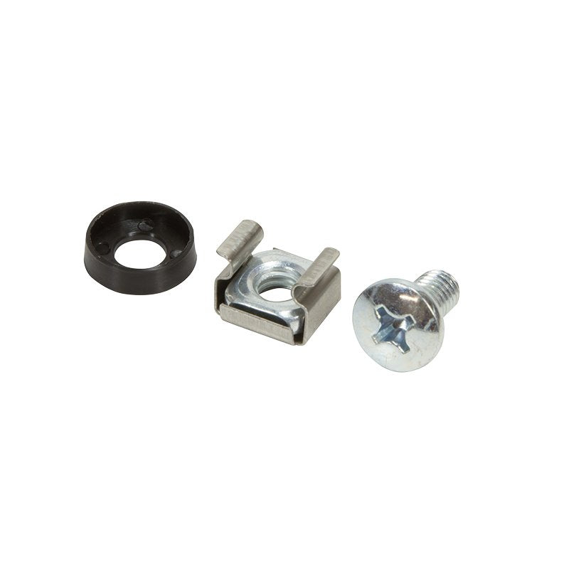 EAN 8698800001932 - LogiLink AC0111 kit de montaje Negro, Plata Plástico, Zinc de acero imagen 1