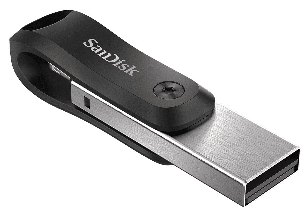 EAN 0619659169381 - SanDisk iXpand unidad flash USB 64 GB USB Type-A / Lightning 3.2 Gen 2 (3.1 Gen 2) Negro, Plata imagen 2