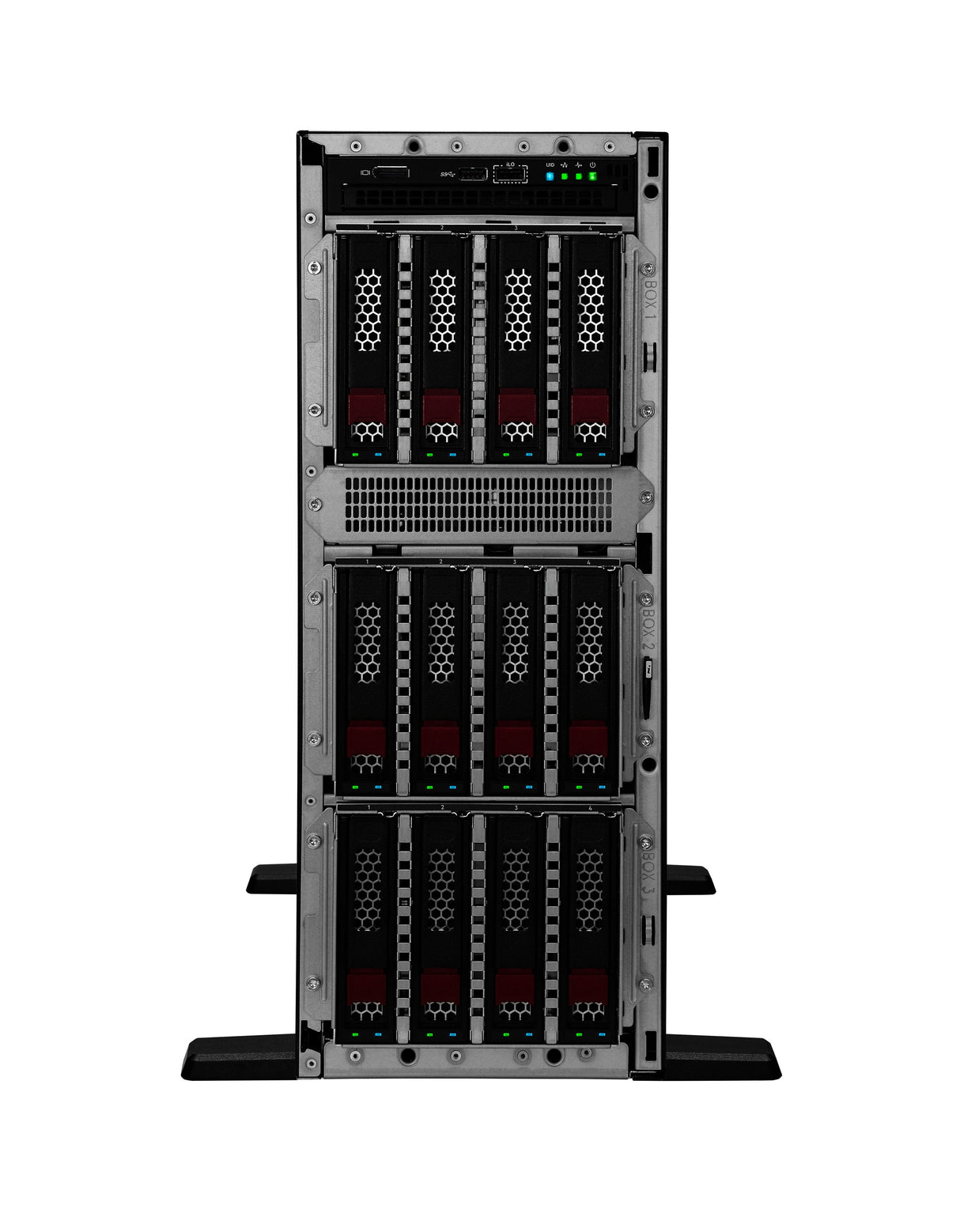 Hpe Proliant Ml350 Gen11 Servidor Torre 4u 2 Vías 1 X Xeon Silver 4510 / Hasta 4.1 Ghz Ram 64 Gb Sata/Sas/Nvme Hot-Swap 3.5" Bahía(S) Gigabit Ethernet Microsoft Windows Server 2025 Monitor: Ninguno Smart Choice