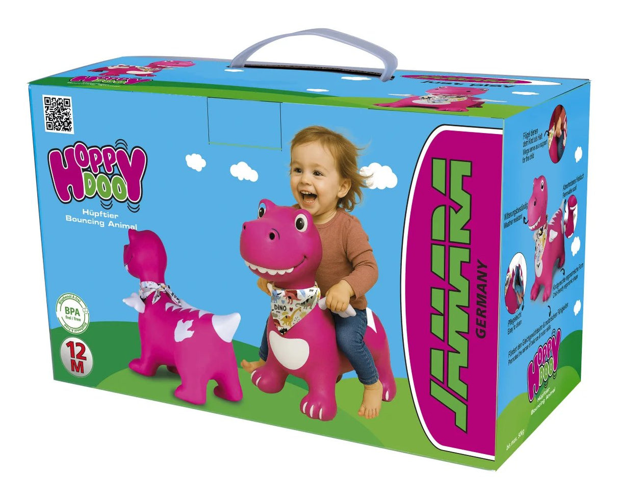 Jamara Hüpftier Dino Con Flügel Hoppydoo Con Pumpe Rosa