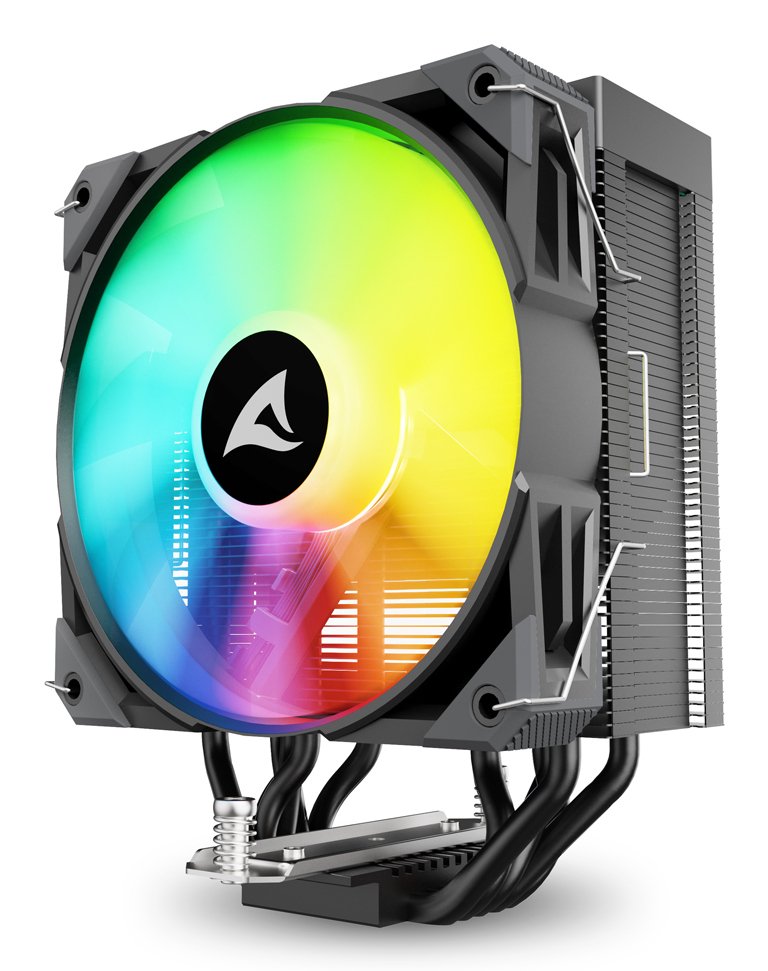 EAN 4044951042029 - Sharkoon A50 RGB Procesador Refrigerador de aire 12 cm Negro 1 pieza(s) imagen 3