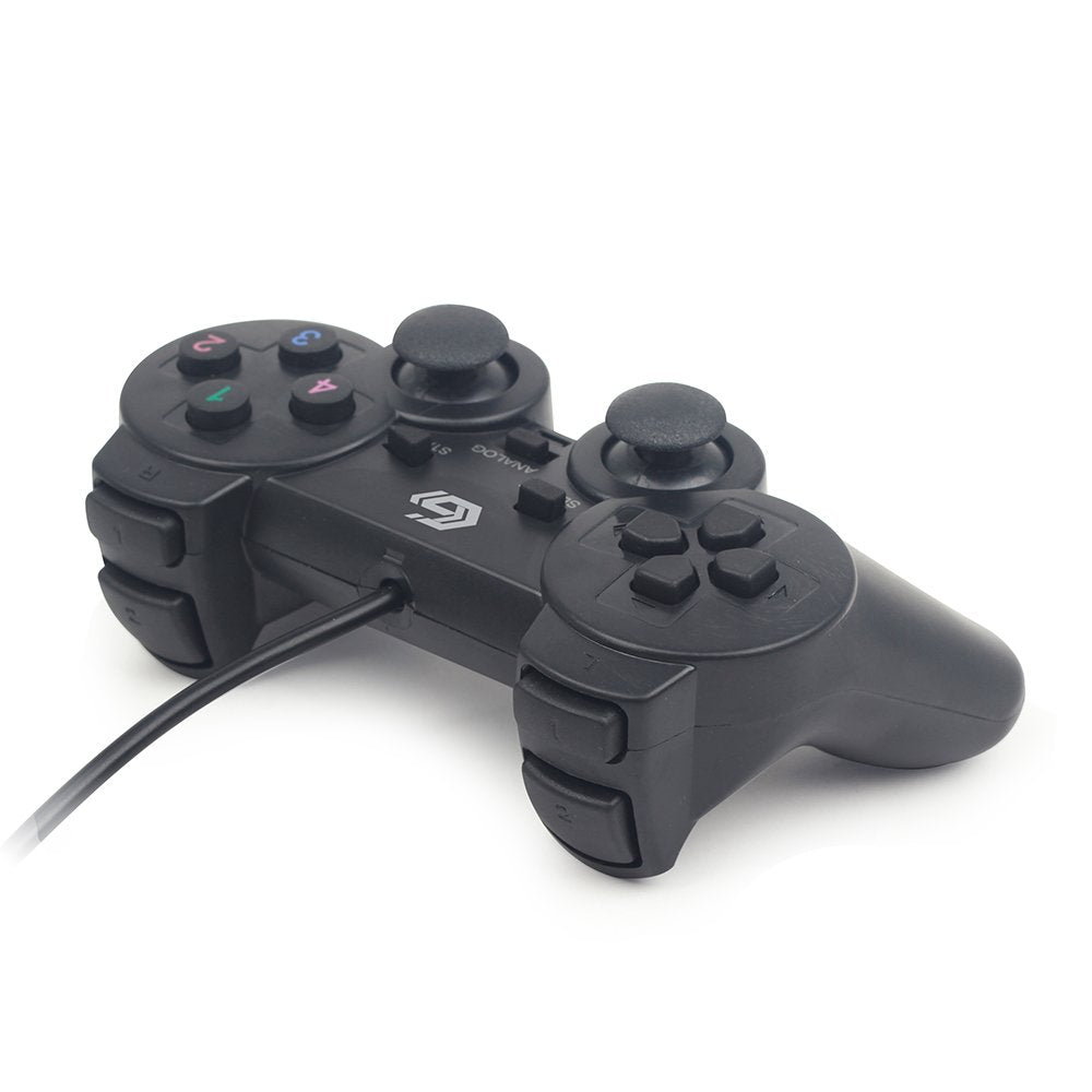 EAN 8716309087636 - Gembird JPD-UDV-01 mando y volante Negro USB 2.0 Gamepad Analógico/Digital PC imagen 4