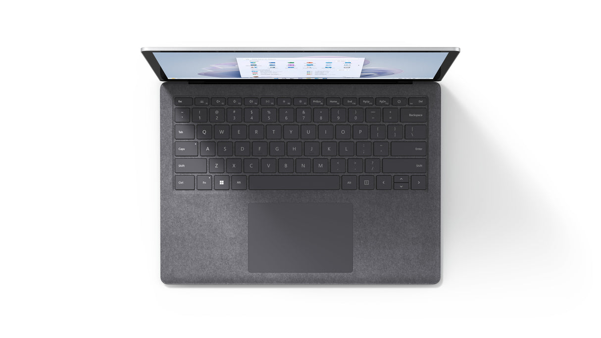Microsoft Surface Laptop 5 Portátil 34,3 Cm (13.5") Pantalla Táctil 5 I5-1235u 8 Gb Lpddr5x-Sdram 256 Gb Ssd Wi-Fi 6 (802.11ax) Windows 11 Home Platino