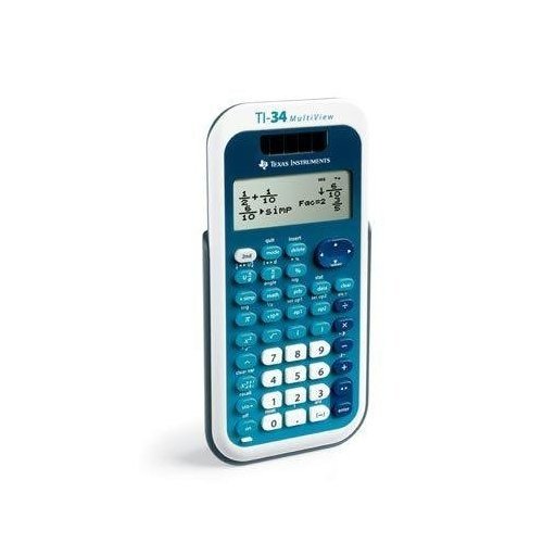 Calculadora Científica Texas Instruments Ti-34 Multiview Azul