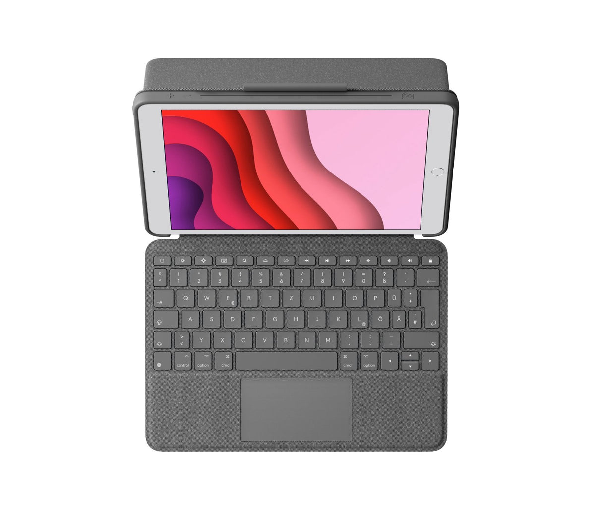 EAN 5099206090149 - Logitech 920-009624 teclado para móvil QWERTZ Alemán Smart Connector Grafito imagen 3