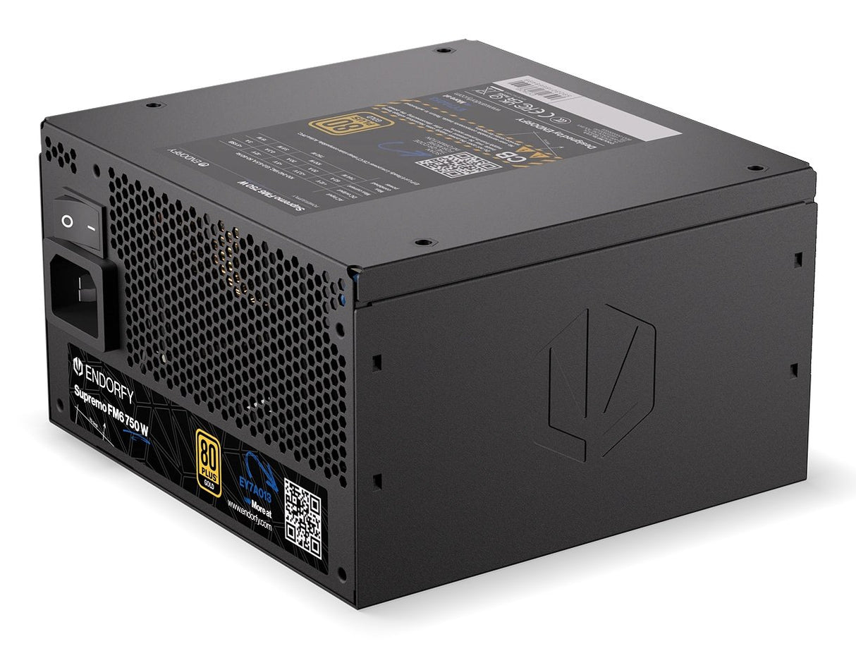 EAN 5903018668499 - ENDORFY Supremo FM6 750 W unidad de fuente de alimentación 24-pin ATX ATX Negro imagen 4