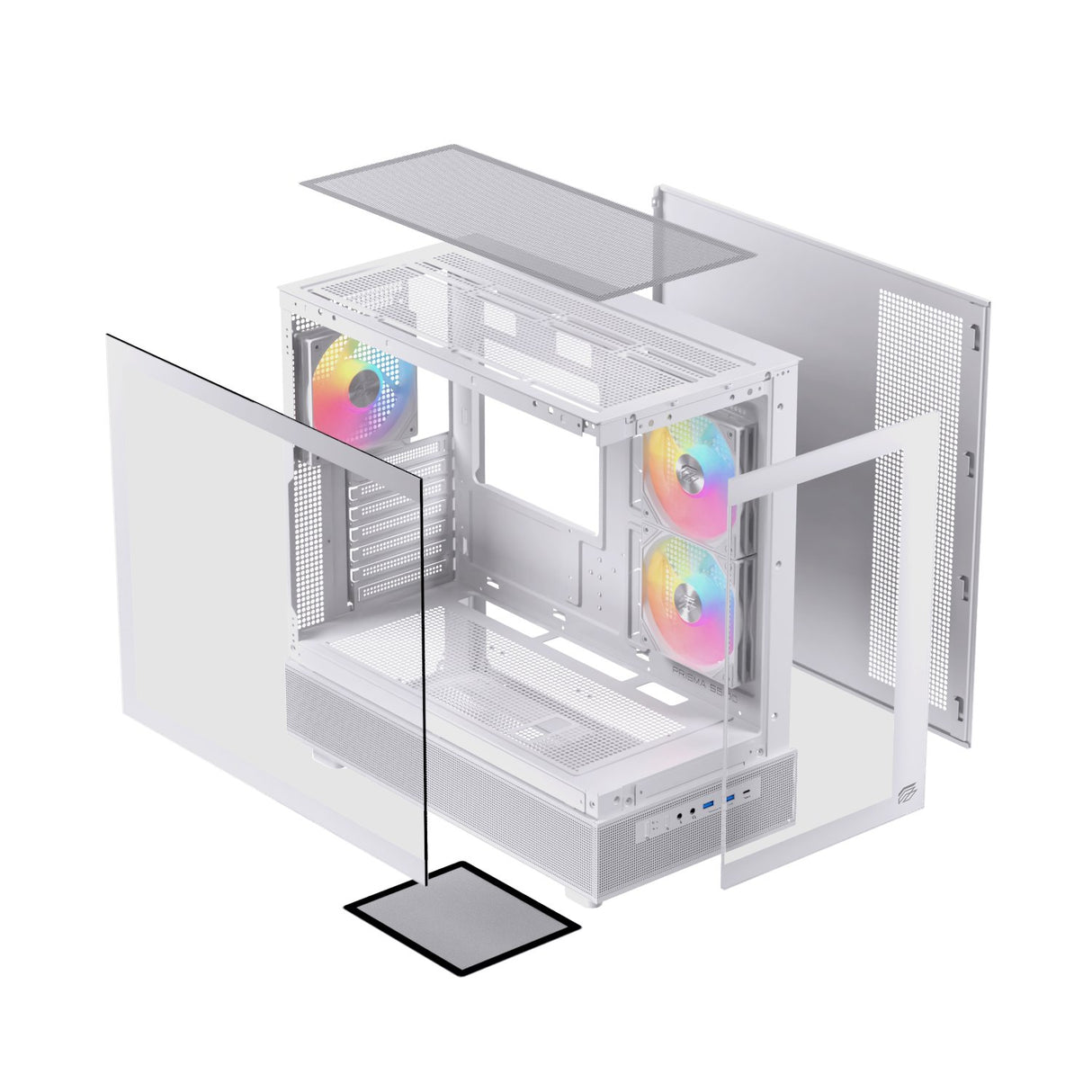 EAN 6977277369151 - Einarex EXCS-PR-500R-W carcasa de ordenador Midi Tower Blanco imagen 18