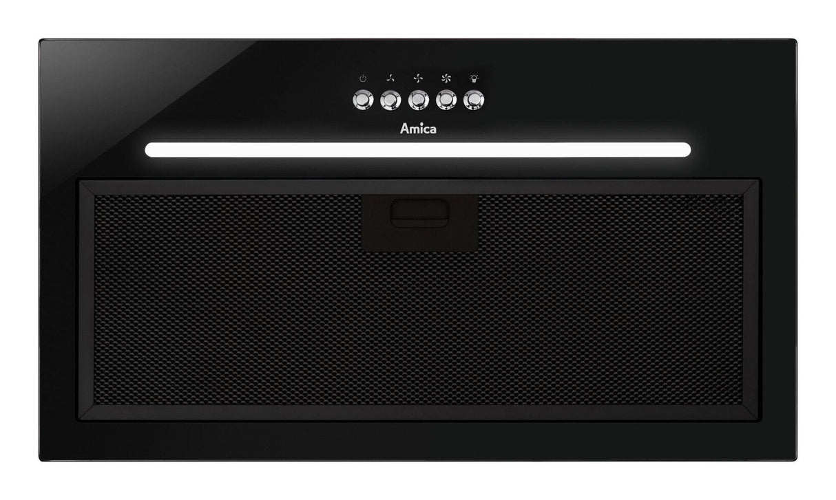 EAN 5906006918668 - Amica OMP6255BG campana Encastrada Negro 389 m³/h imagen 1