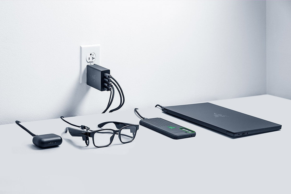 Razer Cargador Usb-C 130w Gan, Cargador Rc21-01700100-R3m1